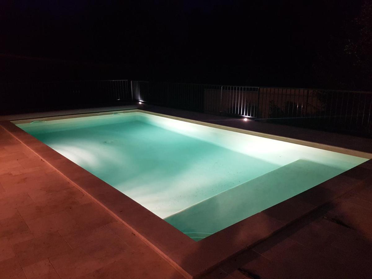 La Casita Villa Avec Piscine Pres D'Uzes Saint-Laurent-la-Vernede Bagian luar foto