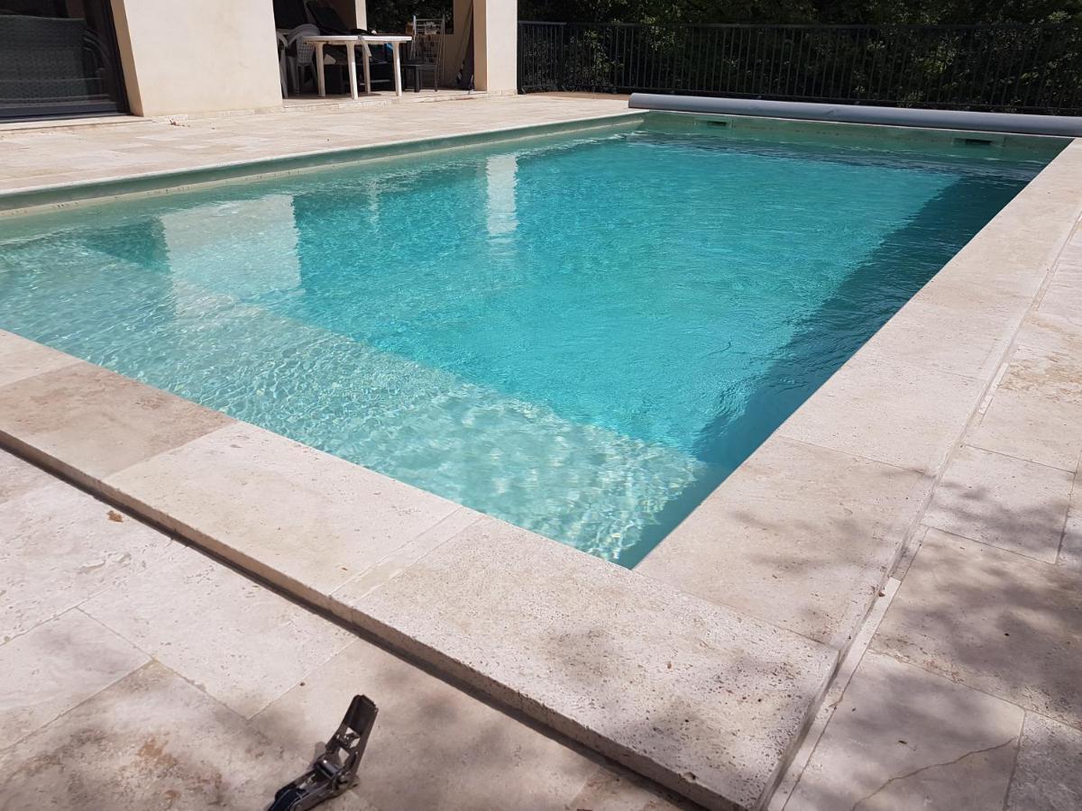La Casita Villa Avec Piscine Pres D'Uzes Saint-Laurent-la-Vernede Bagian luar foto