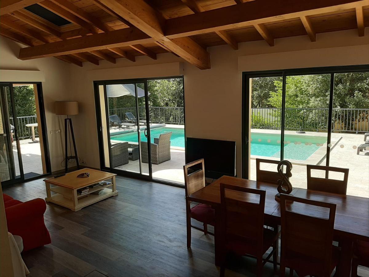 La Casita Villa Avec Piscine Pres D'Uzes Saint-Laurent-la-Vernede Bagian luar foto